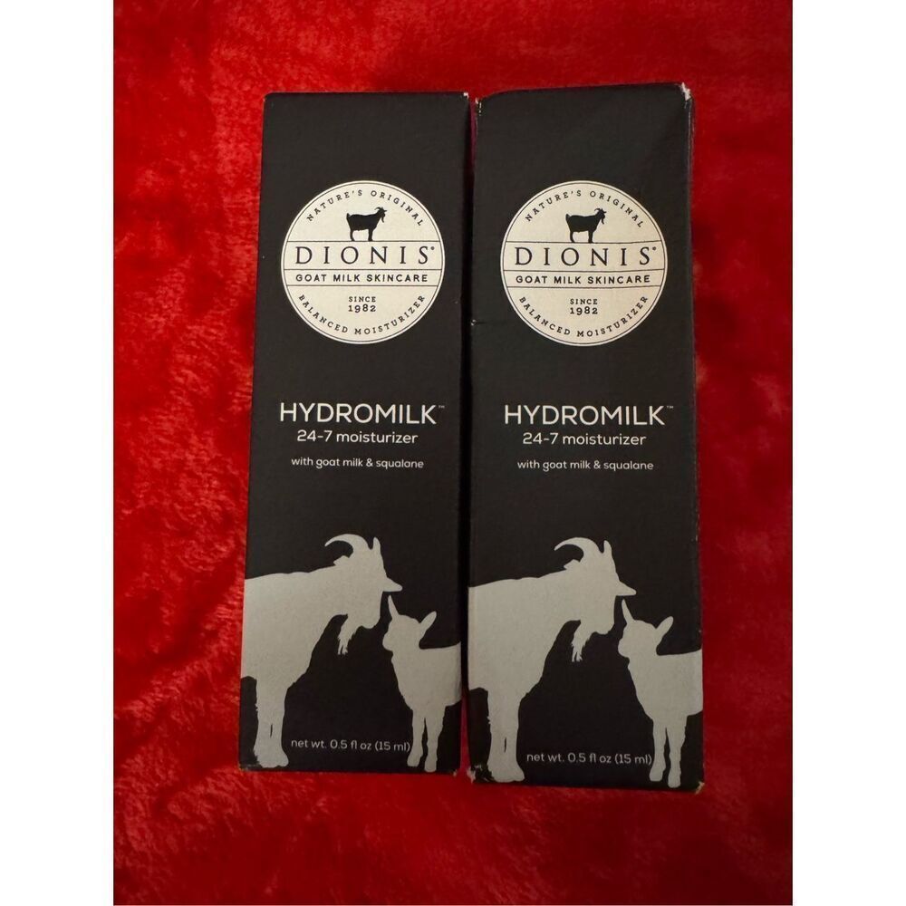 Hydromilk 24-7 goat milk and squalene moisturizer bundle